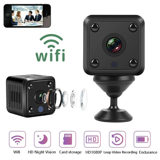 Wireless Mini HD Security Camera + Free 32GB card