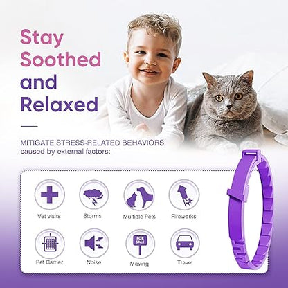 Gentle Paws™ 4x Cat Natural Calming Collar