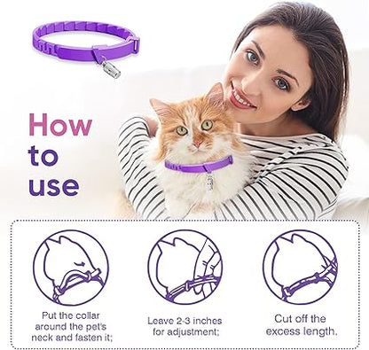 Gentle Paws™ 4x Cat Natural Calming Collar