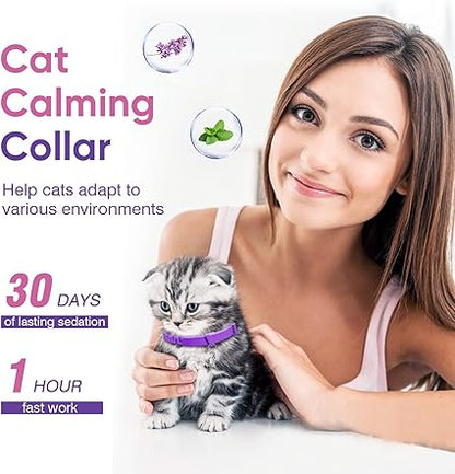 Gentle Paws™ 4x Cat Natural Calming Collar