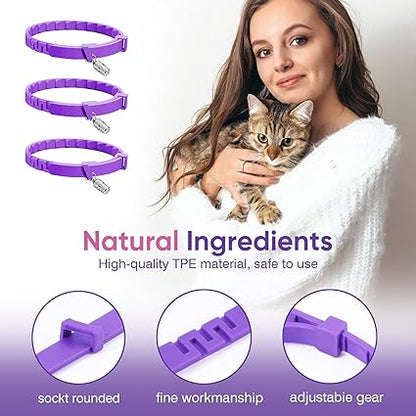 Gentle Paws™ 4x Cat Natural Calming Collar