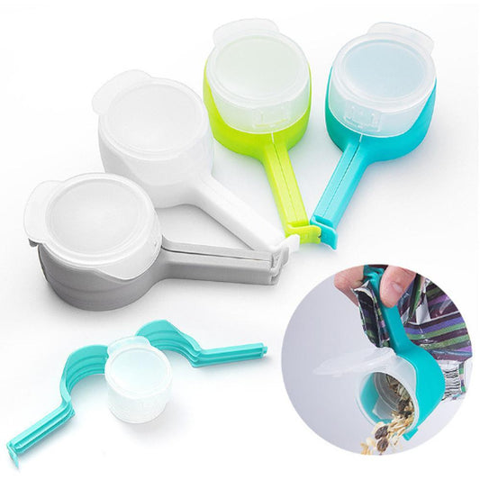 Food Bag Clip with Lid